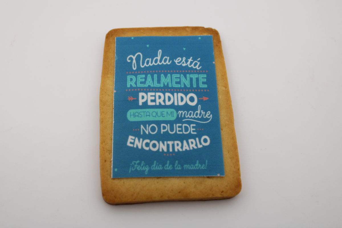 GALLETA CON IMPRESIÓN DE AZÚCAR